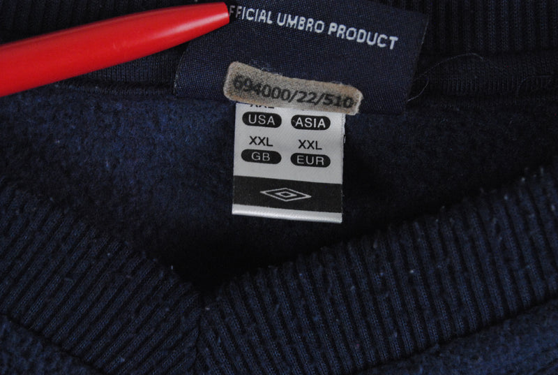 Vintage Umbro Fleece Sweatshirt XLarge / XXLarge