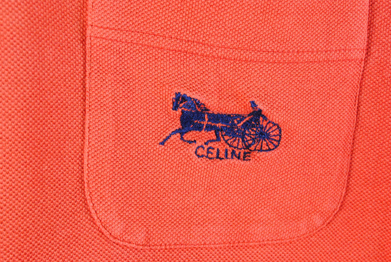 Vintage Celine Polo T-Shirt Medium
