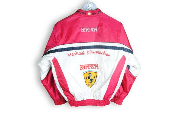 vintage ferrari michael schumacher jacket