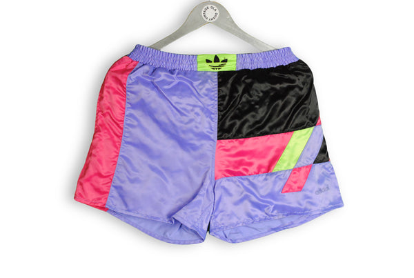 made in Yugoslavia vintage adidas shorts multicolor rare 80s