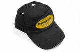 Vintage Panasonic Cap black yellow big logo hat baseball