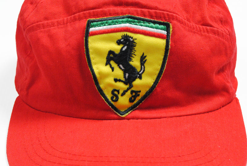 Vintage Ferrari 5 Panel Cap