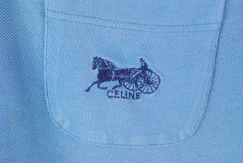 Vintage Celine Polo T-Shirt Small / Medium