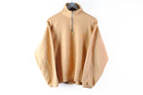 Vintage Nike Bootleg Fleece Small orange snakk swoosh logo retro 90s sweater
