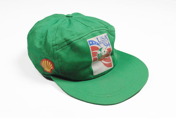 Vintage USA 1994 World Cup Cap 5 Panel green big logo Hat