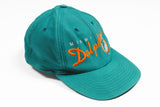 Vintage Miami Dolphins Cap big logo green 90s baseball NFL hat