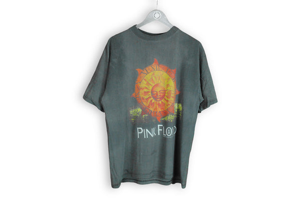 vintage pink floyd t-shirt gray 1994 european tour