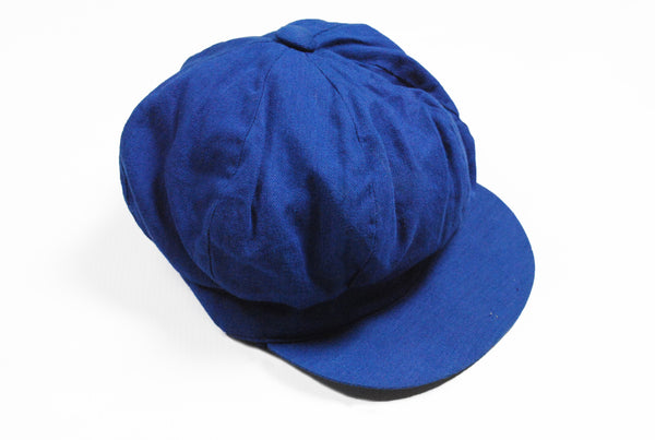 Vintage 50s Railroad Cap blue beret French classic Hat