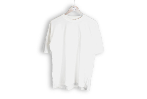 Vintage Gucci Embroidery Logo Bootleg T-Shirt Large white big logo
