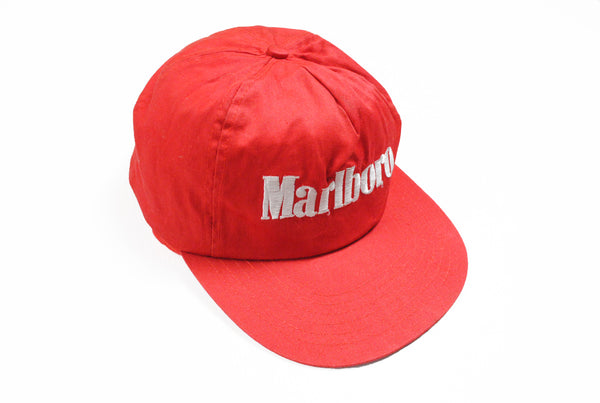 Vintage Marlboro Cap 90s red big logo authentic hat