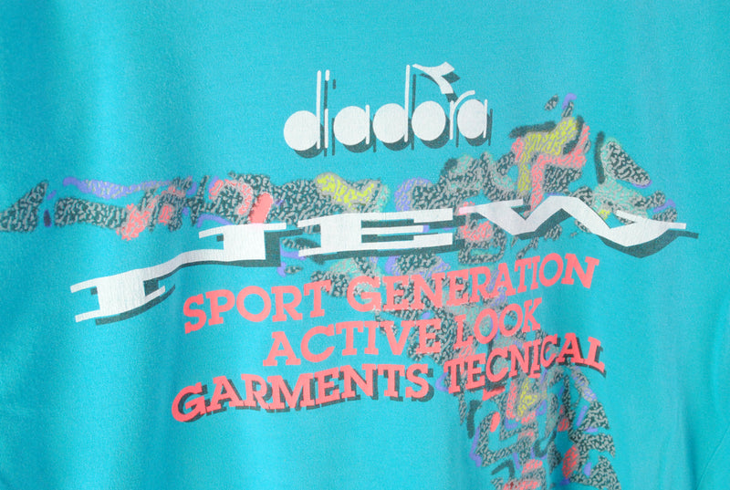 Vintage Diadora T-Shirt Large