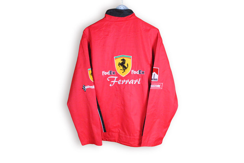 Vintage Ferrari Jacket NWT XLarge / XXLarge new with tag michael schumacher racing sport coat