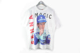 Vintage Magic Ayrton Senna T-Shirt XLarge big logo collection renault F1 Formula 1 90s shirt