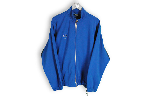 Vintage Nike Team Track Jacket Small blue 
