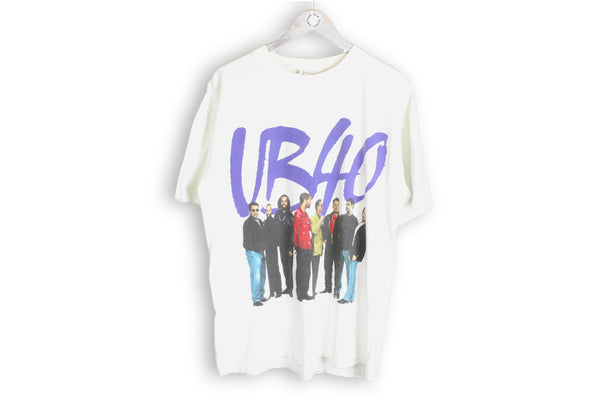 Vintage UB40 1994 T-Shirt XLarge white big logo