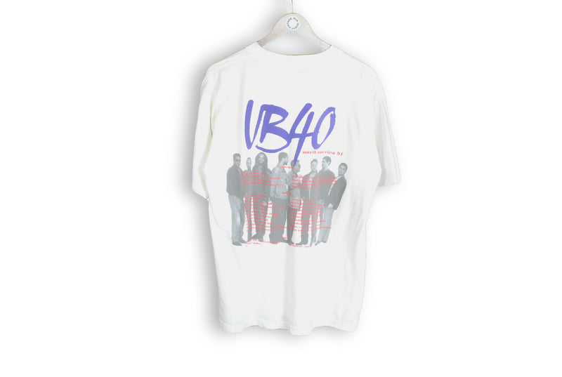 Vintage UB40 1994 T-Shirt XLarge white big logo