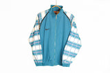 vintage Nike big logo blue jacket 