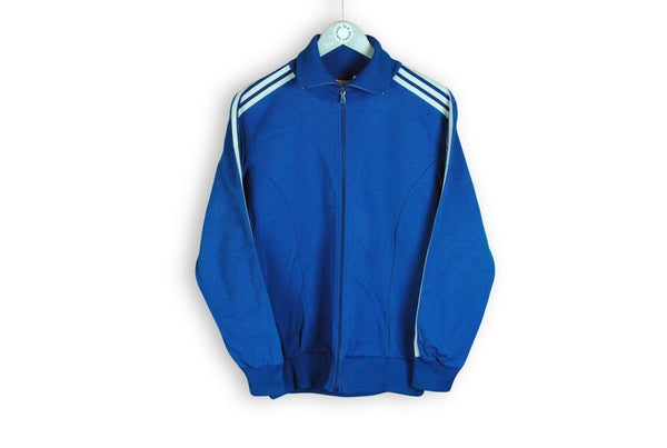 Vintage Adidas Track Jacket 70s 80s made in Yugoslavia blue