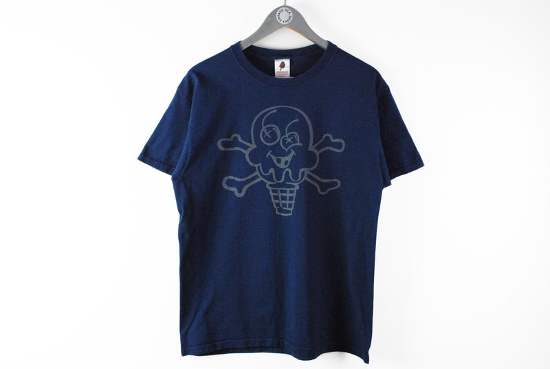 Icecream by Billionaire Boys Club T-Shirt Large navy blue big logo 