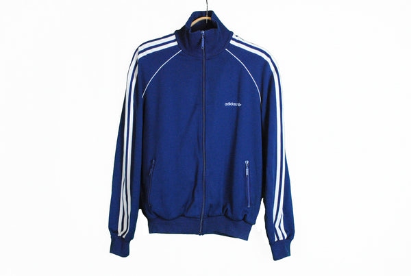 vintage 80s adidas track jacket made in Hungaria