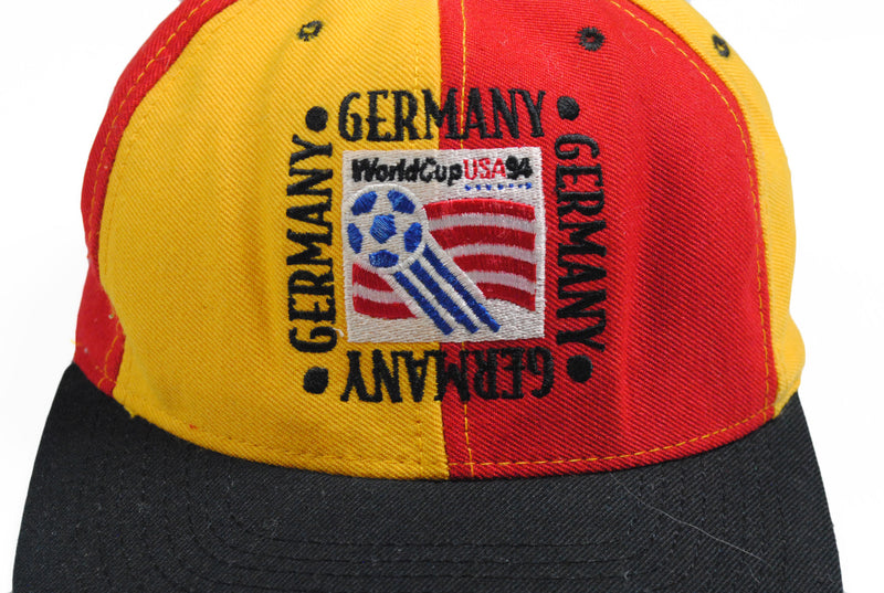 Vintage World Cup USA 1994 Germany Team Nutmeg Cap