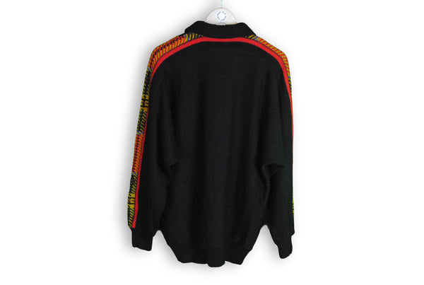 Vintage Carlo Colucci 1/4 Zip Sweater XLarge