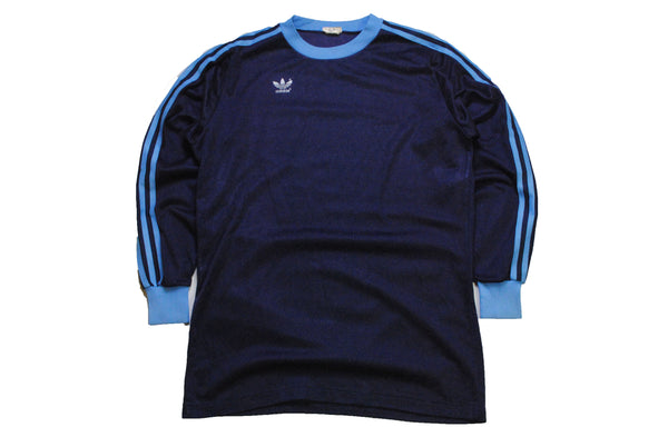 vintage 80s made in West Germany blue sweatshirt