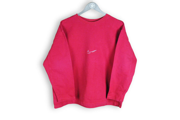 Vintage Nike Sweatshirt XSmall / Small red swoosh logo