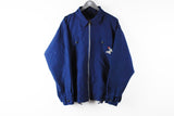 Vintage Droopy Movie Jacket Medium / Large Tex Avary blue sport windbreaker 80s