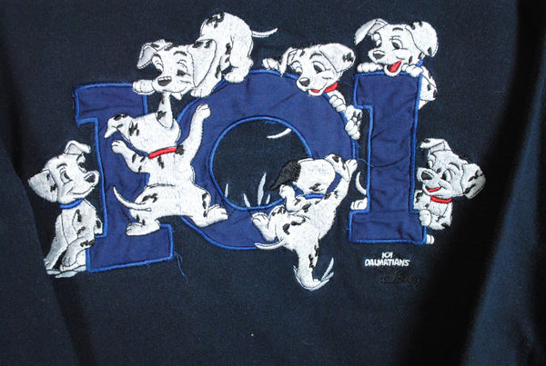 Vintage 101 Dalmatians Sweatshirt Medium