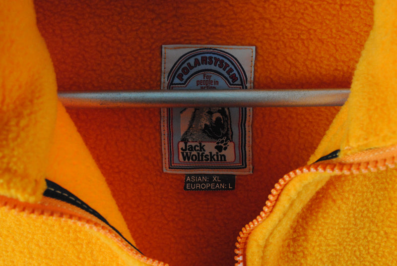 Vintage Jack Wolfskin Polartec Fleece Half Zip Large