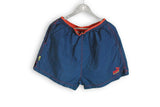 vintage puma beachsport shorts swimming blue red