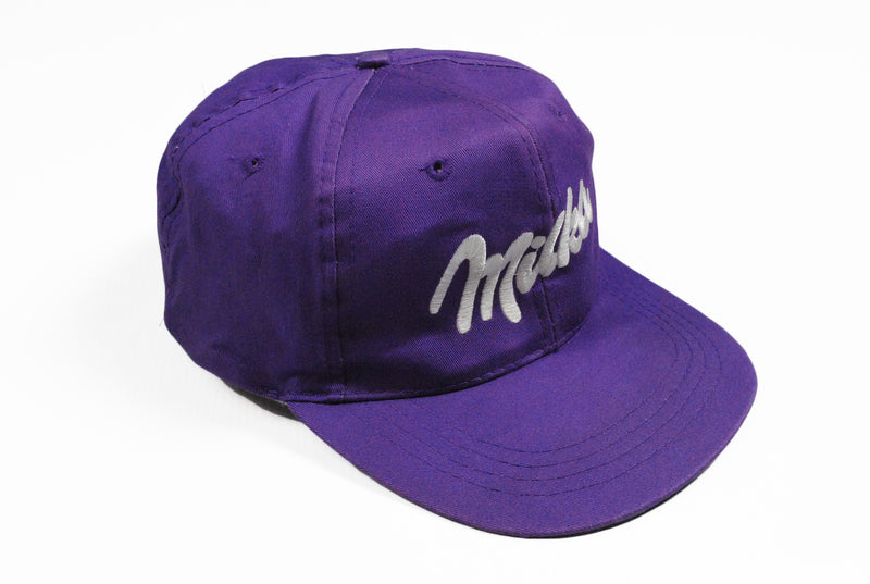 Vintage Milka Cap purple big logo baseball hat