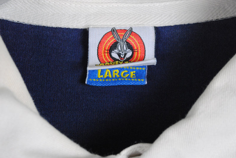 Vintage Looney Tunes 1998 Rugby Shirt Small
