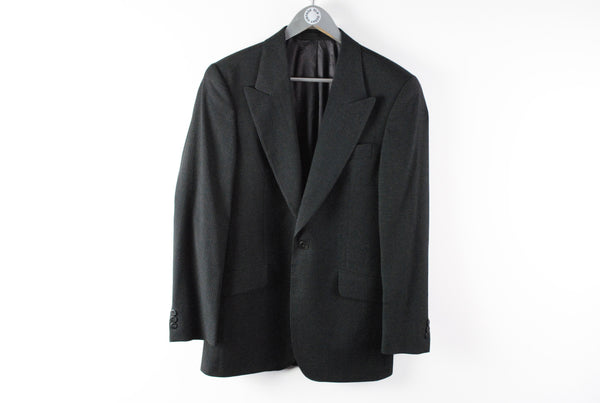 Vintage Jc De Castelbajac Blazer Jacket Small black classic one button blazer