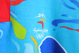 Vintage Sydney 2000 Australia Olympic Games Polo T-Shirt XLarge