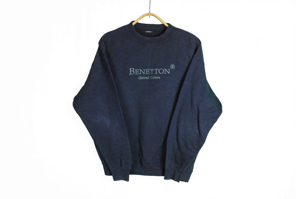 vintage United Colors of Benetton sweatshirt big logo