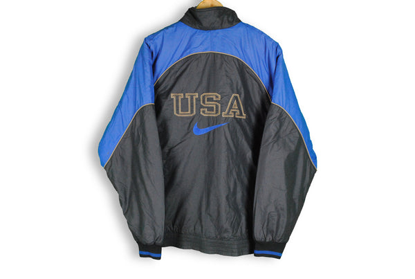 vintage authentic nike usa big logo jacket 