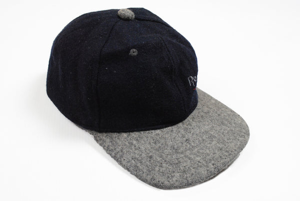 Vintage Reebok Cap wool gray blue hat