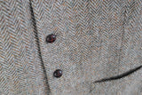 Vintage Harris Tweed Waistcoat Large