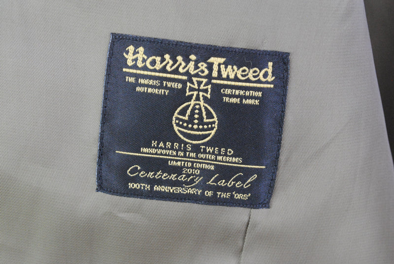 Vintage Harris Tweed Waistcoat Large