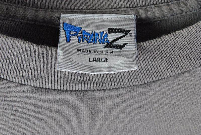 Vintage Pirana-Z 1997 T-Shirt Large