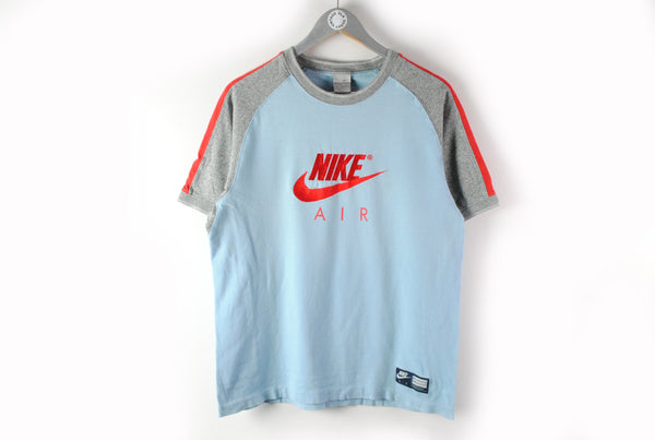 Vintage Nike Air T-Shirt Large big logo 90s sport tee