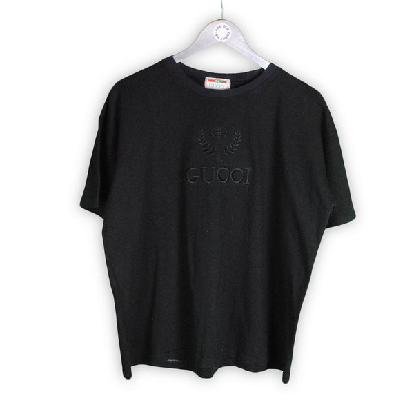 Gucci Vintage Bootleg Embroidery Logo T-Shirt