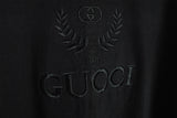 Vintage Gucci Embroidery Logo Bootleg T-Shirt Small