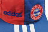 Vintage Bayern Munchen Adidas Cap red blue big logo football Germany team hat
