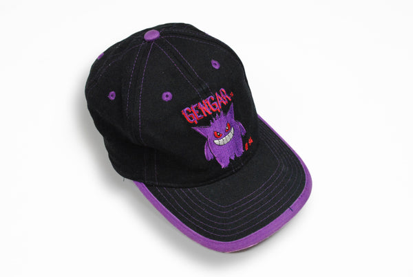 Vintage Gengar #94 Pokemon Cap black purple big logo