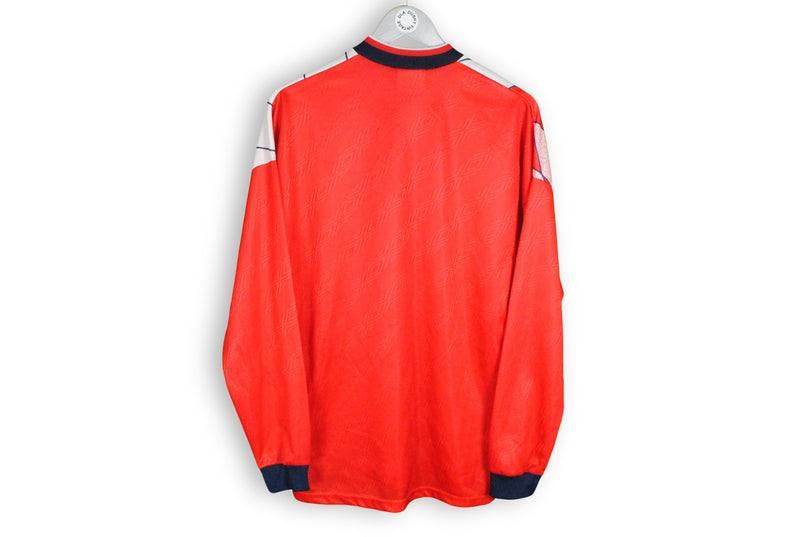 Vintage Umbro Long Sleeve T-Shirt Large