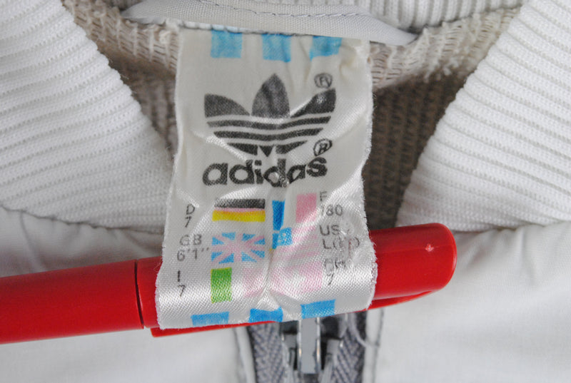 Vintage Adidas Track Jacket Bomber Large