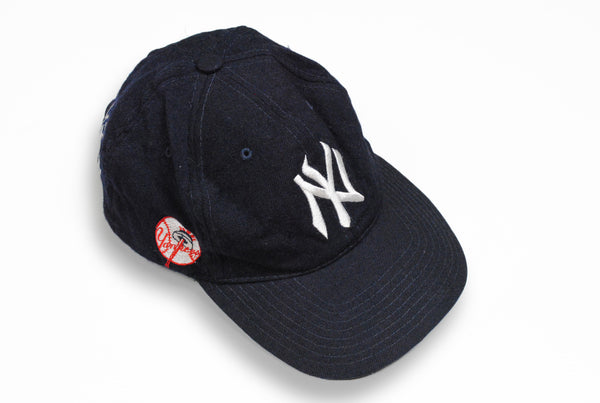 Vintage New York Yankees Cap big logo blue hat baseball mlb